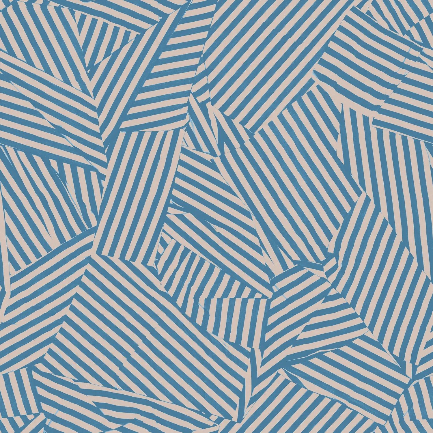 Abstract Weave, Blue, Rebel Walls