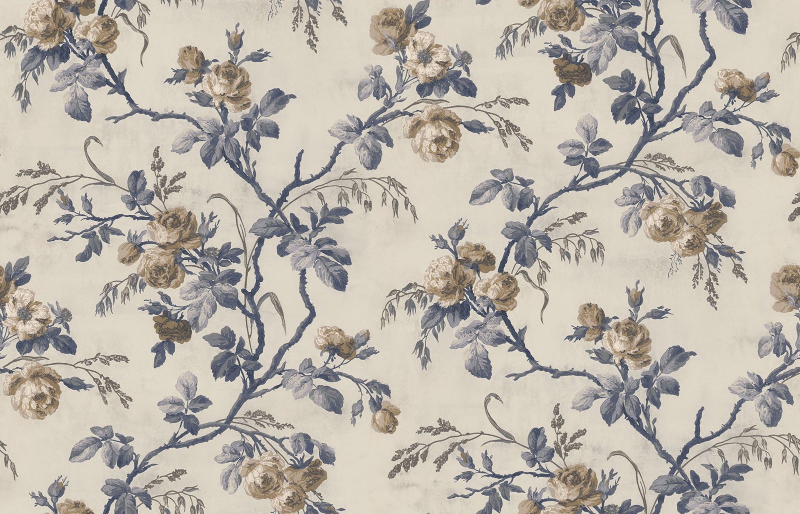 Rose Garland, Blue, Rebel Walls