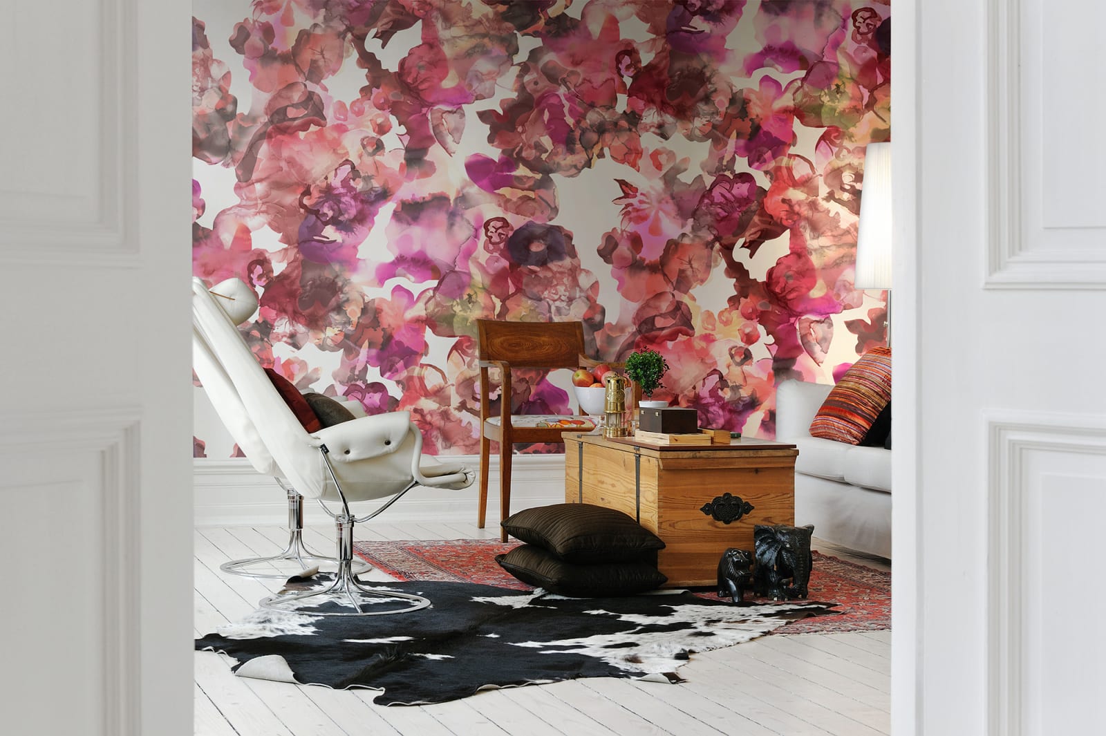 Lily Pond, Red, Rebel Walls 3