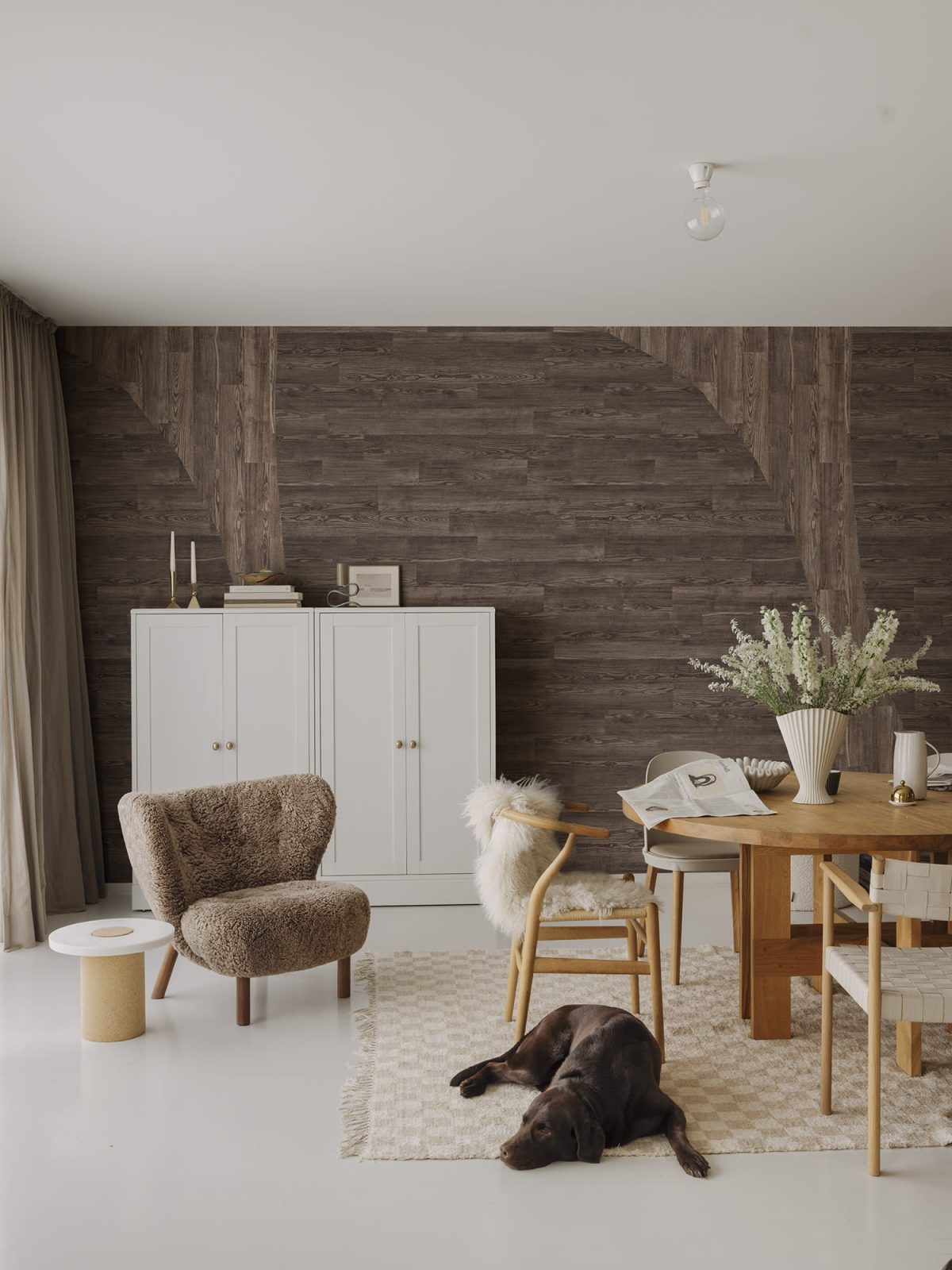 Woodline, Teak, Rebel Walls 2