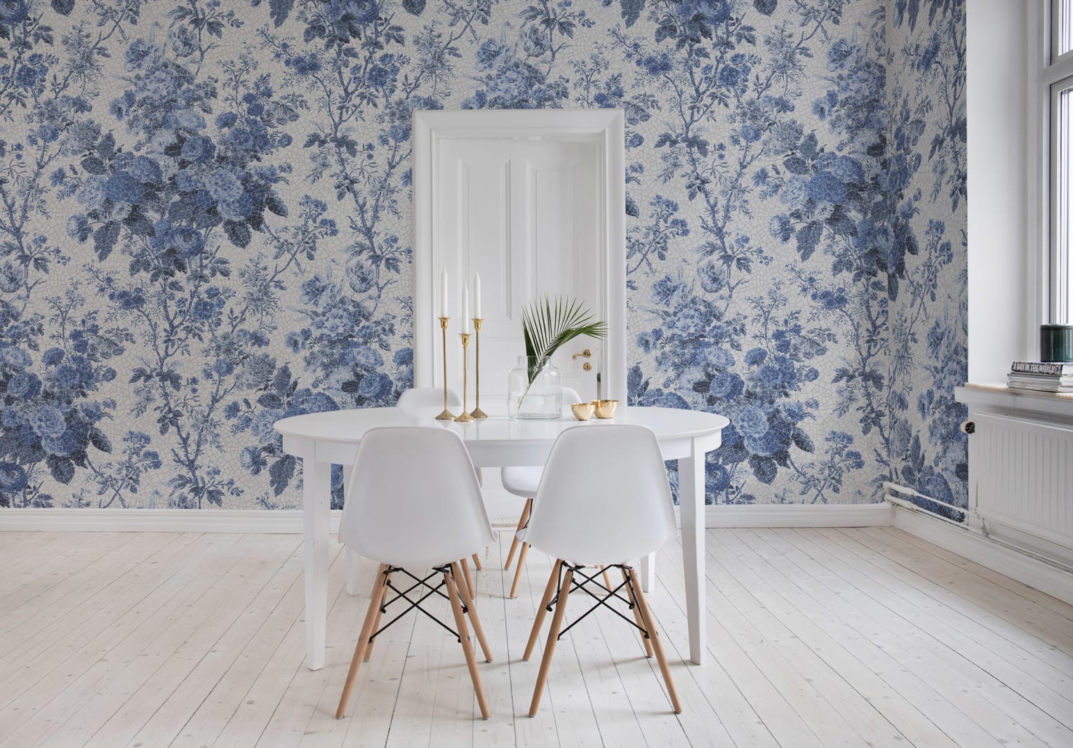 Porcelain, Blue, Rebel Walls 2