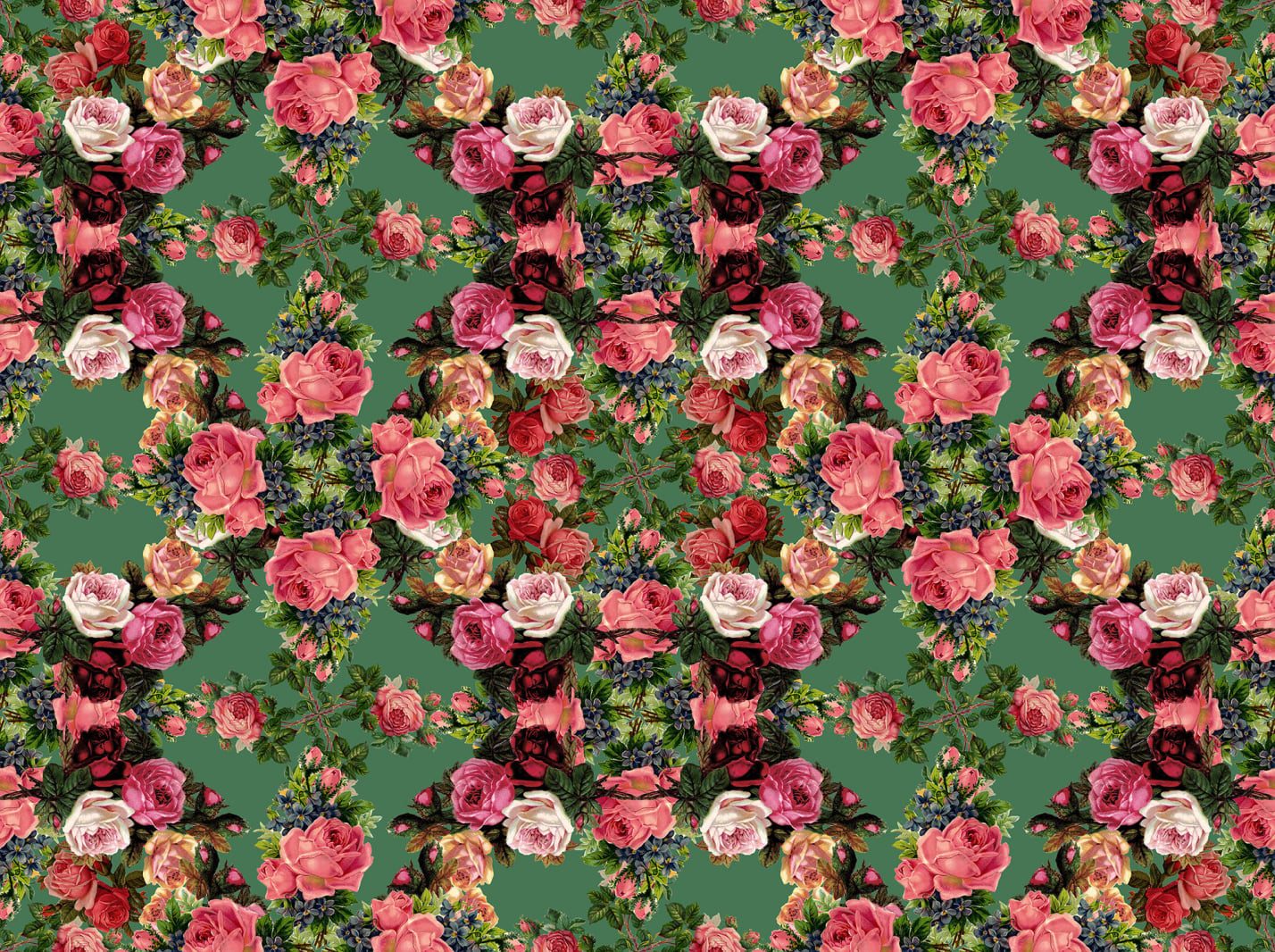 Floral Frida, Garden, Rebel Walls