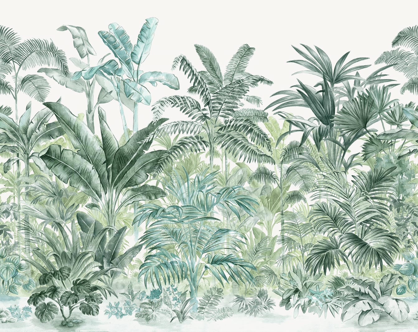 Pride Palms, Emerald, Rebel Walls