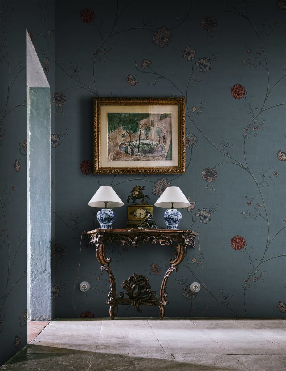 Grand Flower Thread, Blue, Rebel Walls 3