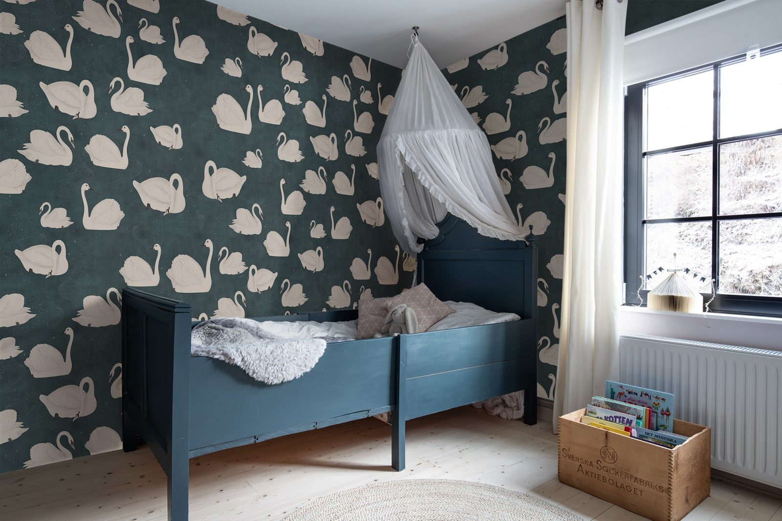 Cygne, Bleu, Rebel Walls 2