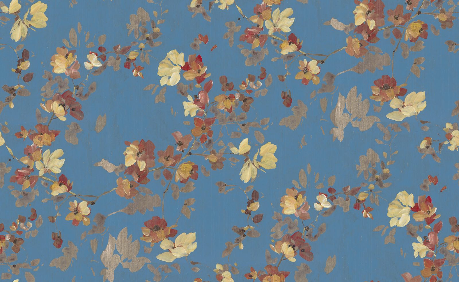 Blooming Garden, Turquoise, Rebel Walls
