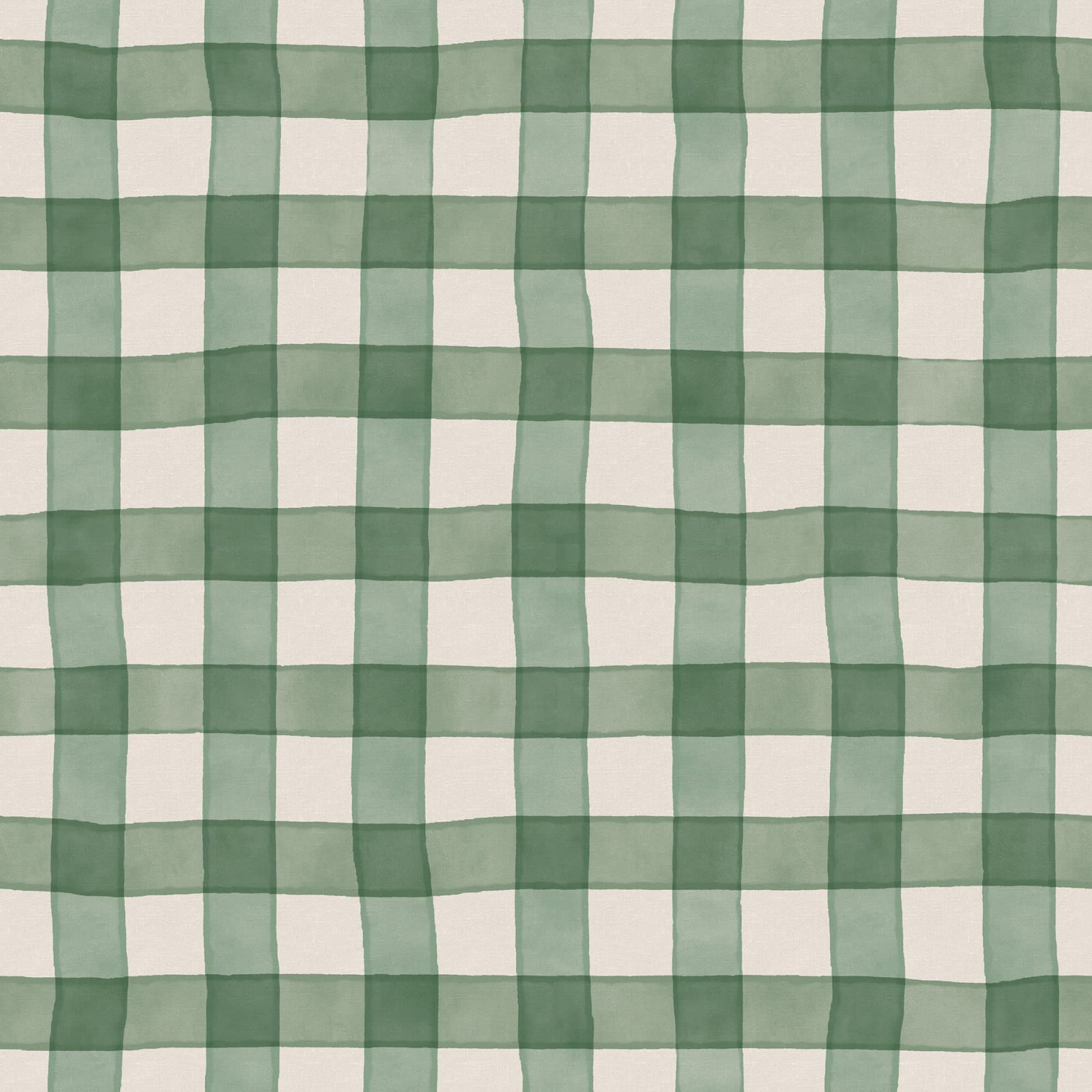Gingham, Green, Rebel Walls