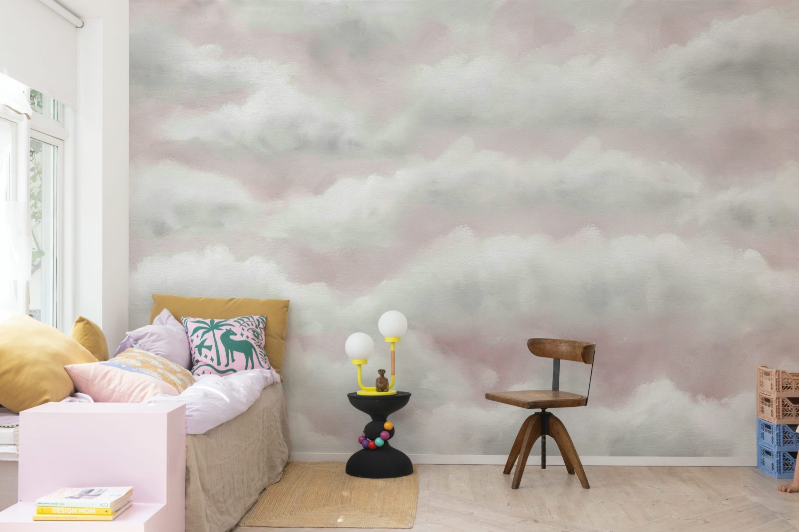 Tender Clouds, Pink, Rebel Walls 3