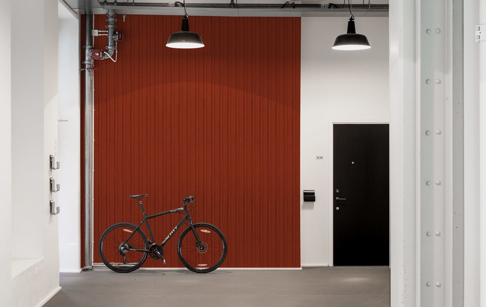 Swedish Cottage, Red, Rebel Walls 2