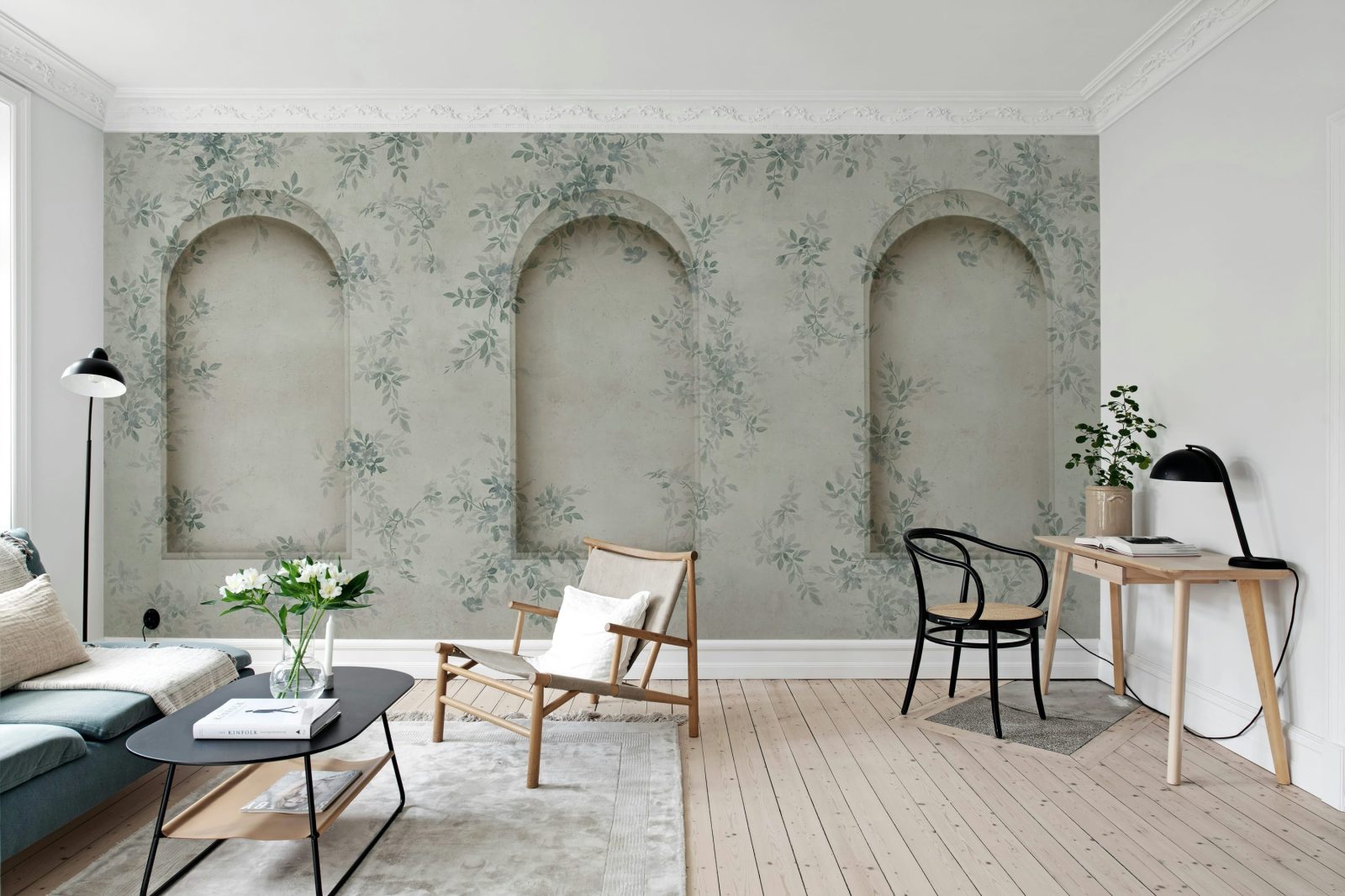 Daydream Arches, Blue, Rebel Walls 2