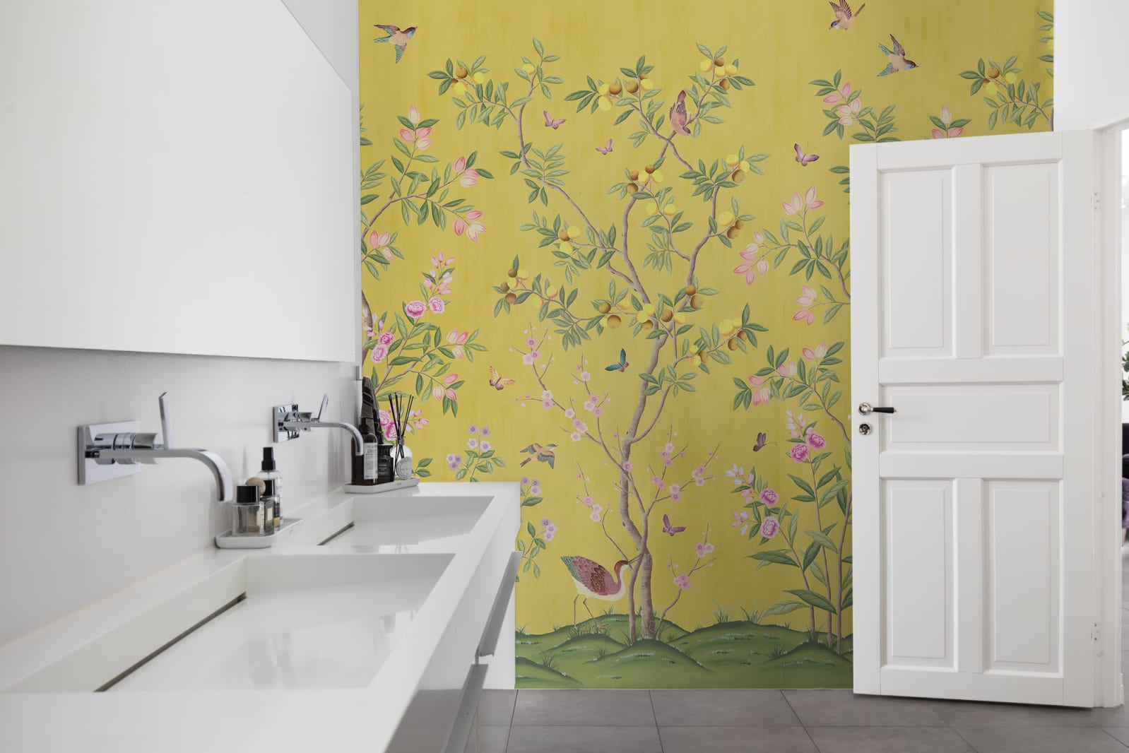 Chinoiserie Chic, Saffron, Rebel Walls 3