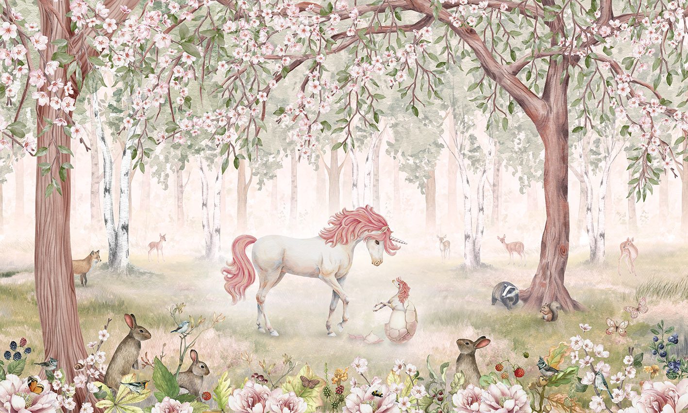 Unicorn Forest - Green, Kikki Belle