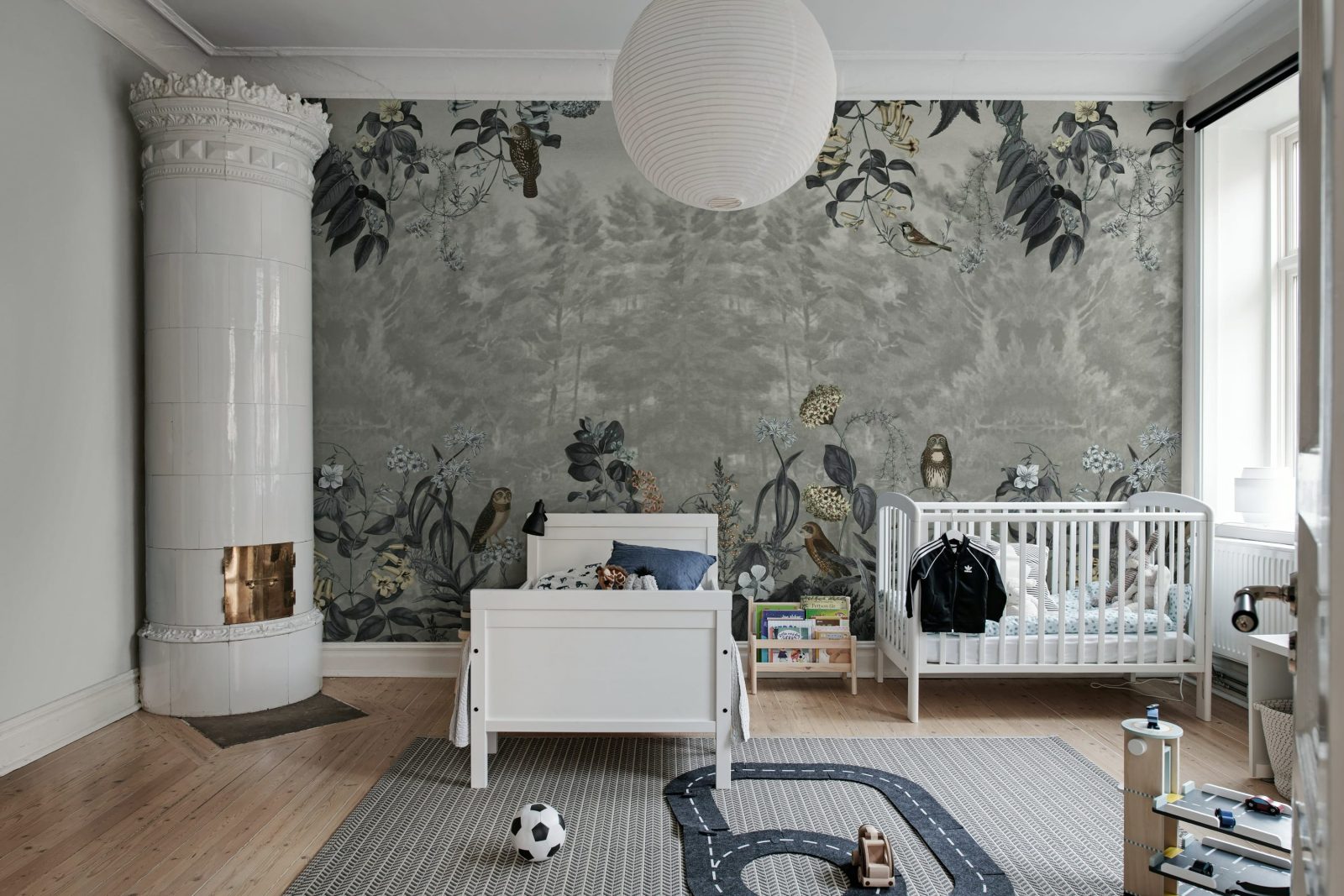 Owl Forest, Gray, Rebel Walls 3