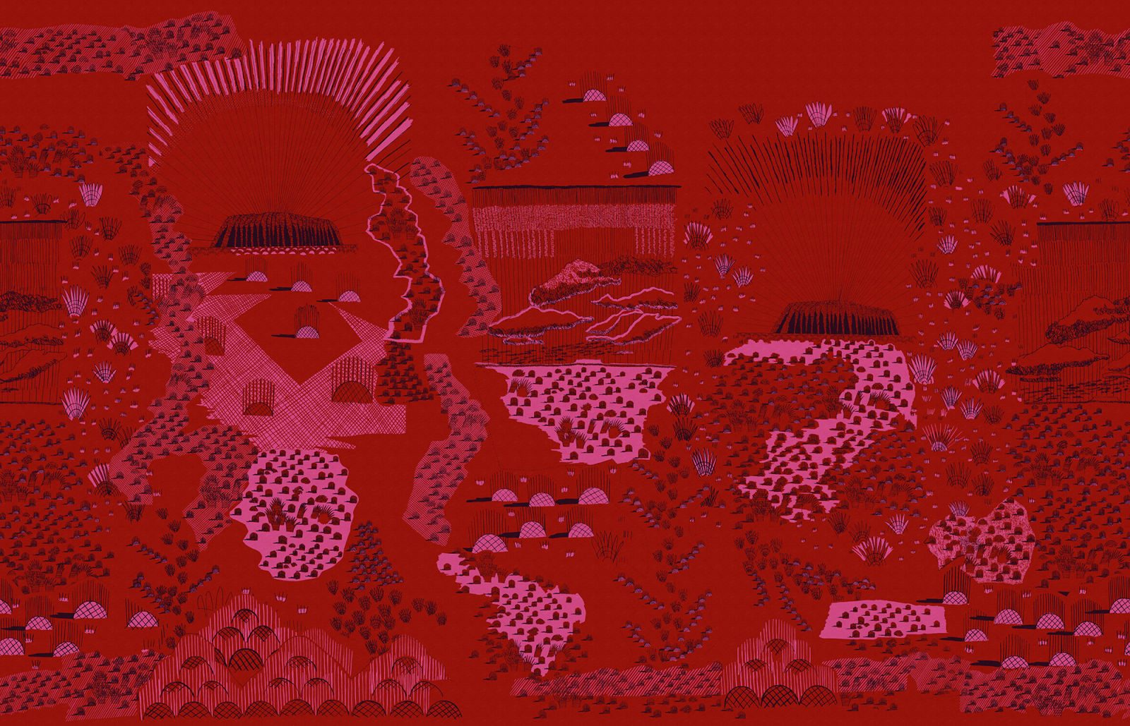 Ayers Rock, Valentine, Rebel Walls