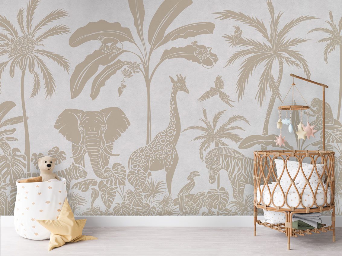 Monochrome Jungle - White Vintage, Kikki Belle 2