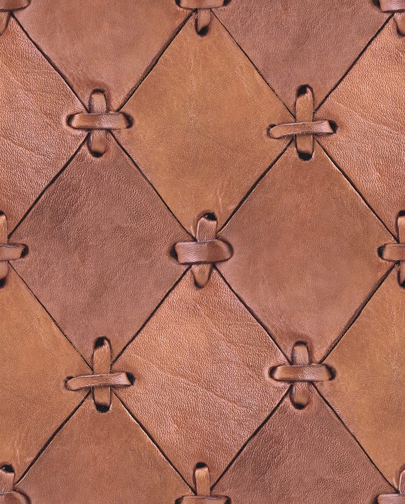 Leather Rhombs, repetitiv, Rebel Walls