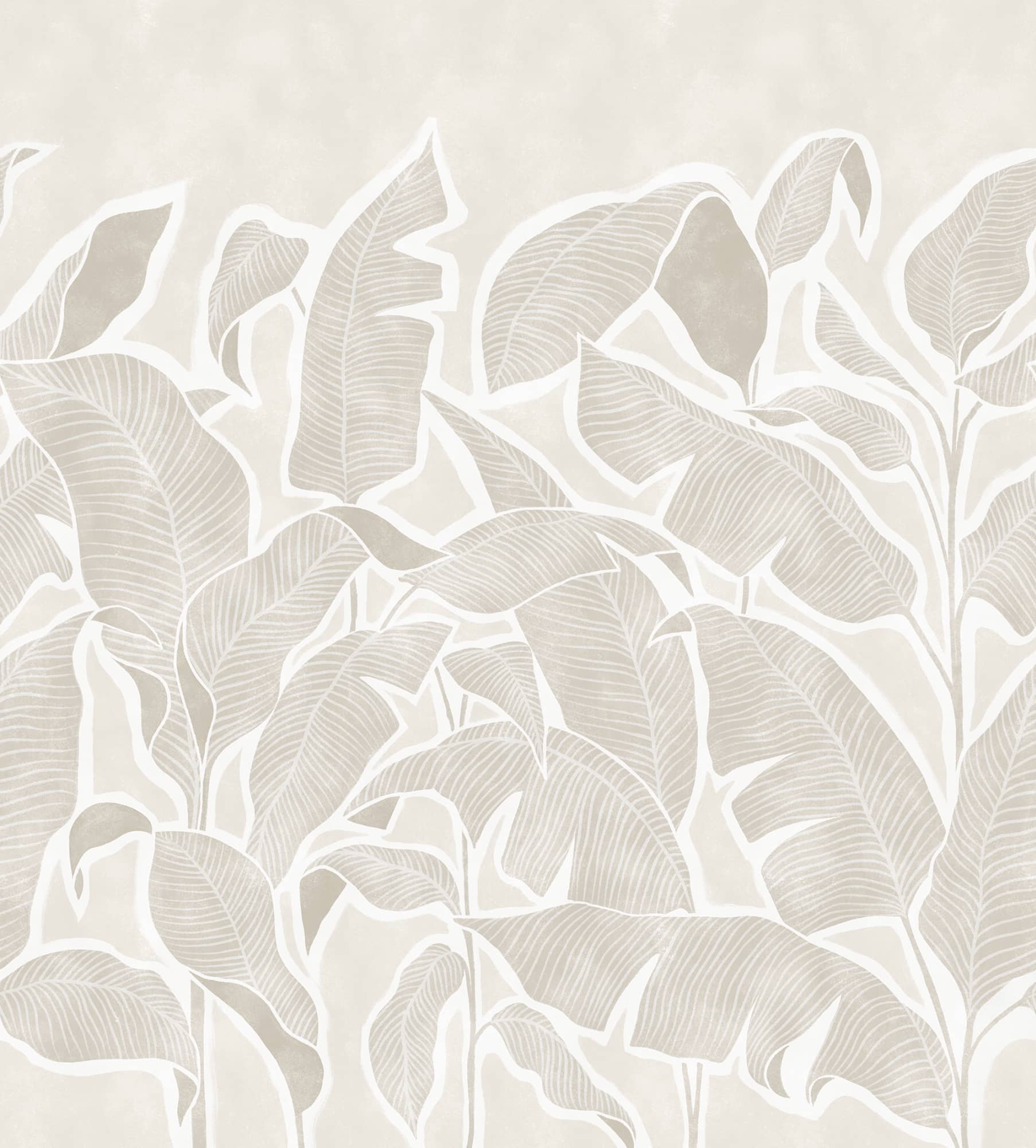 Tropical Breeze, Beige, Rebel Walls