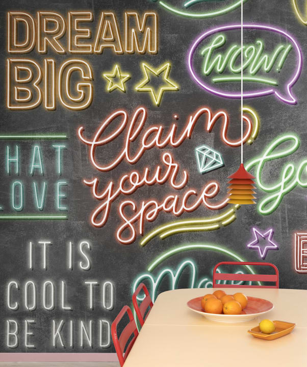 Neon Vibes, Graphite, Rebel Walls 3