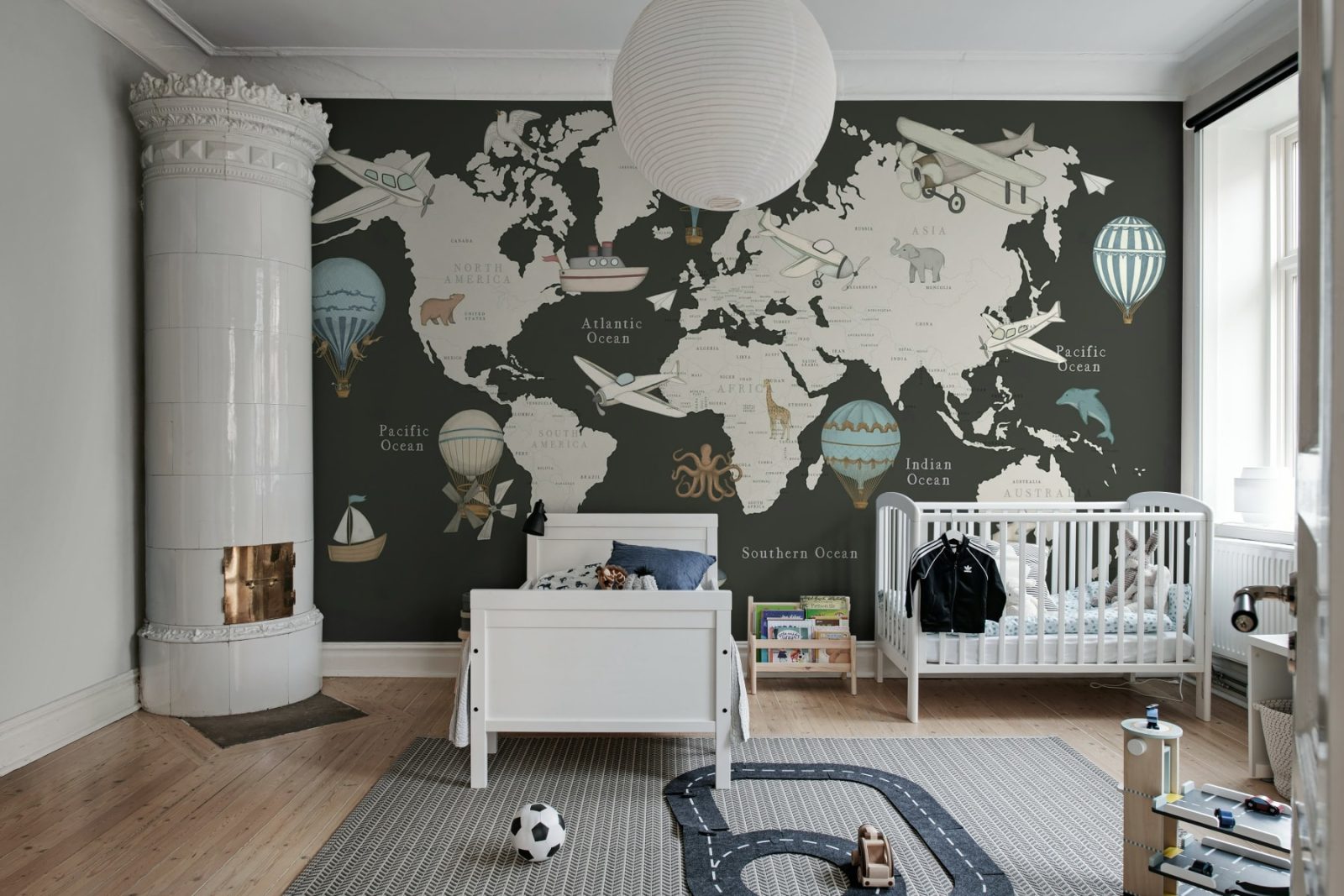 Playful World, Dark Blue, Rebel Walls 3