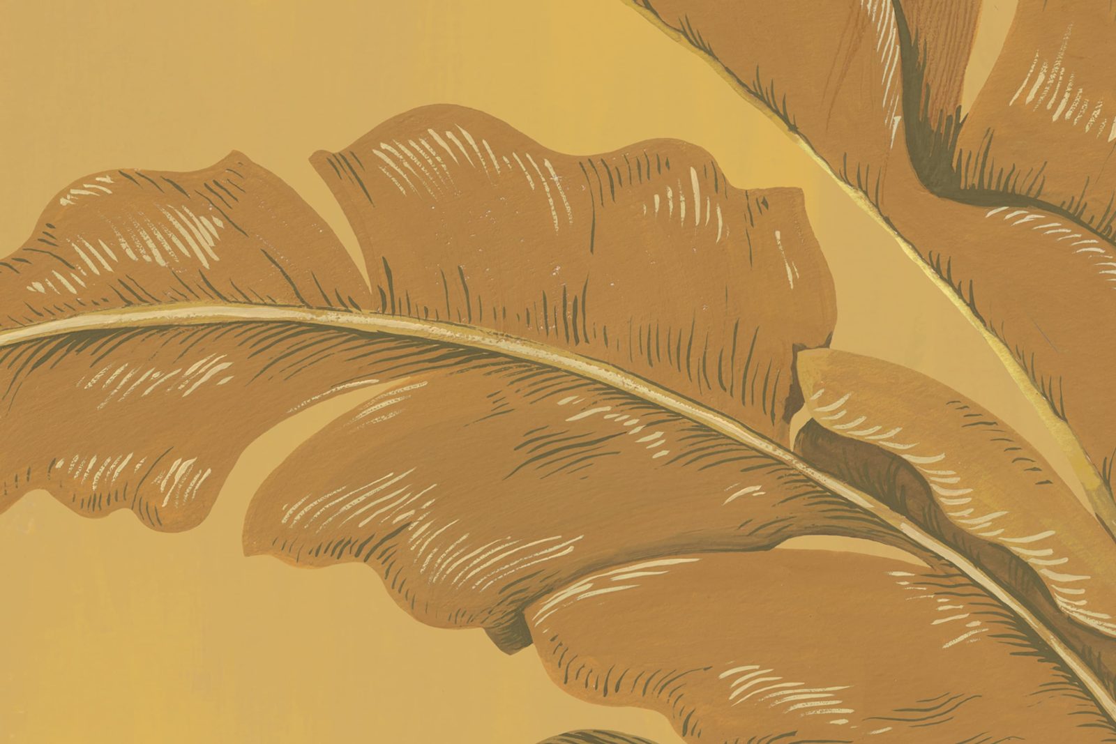 Savanna Chic, Yellow, Rebel Walls 4