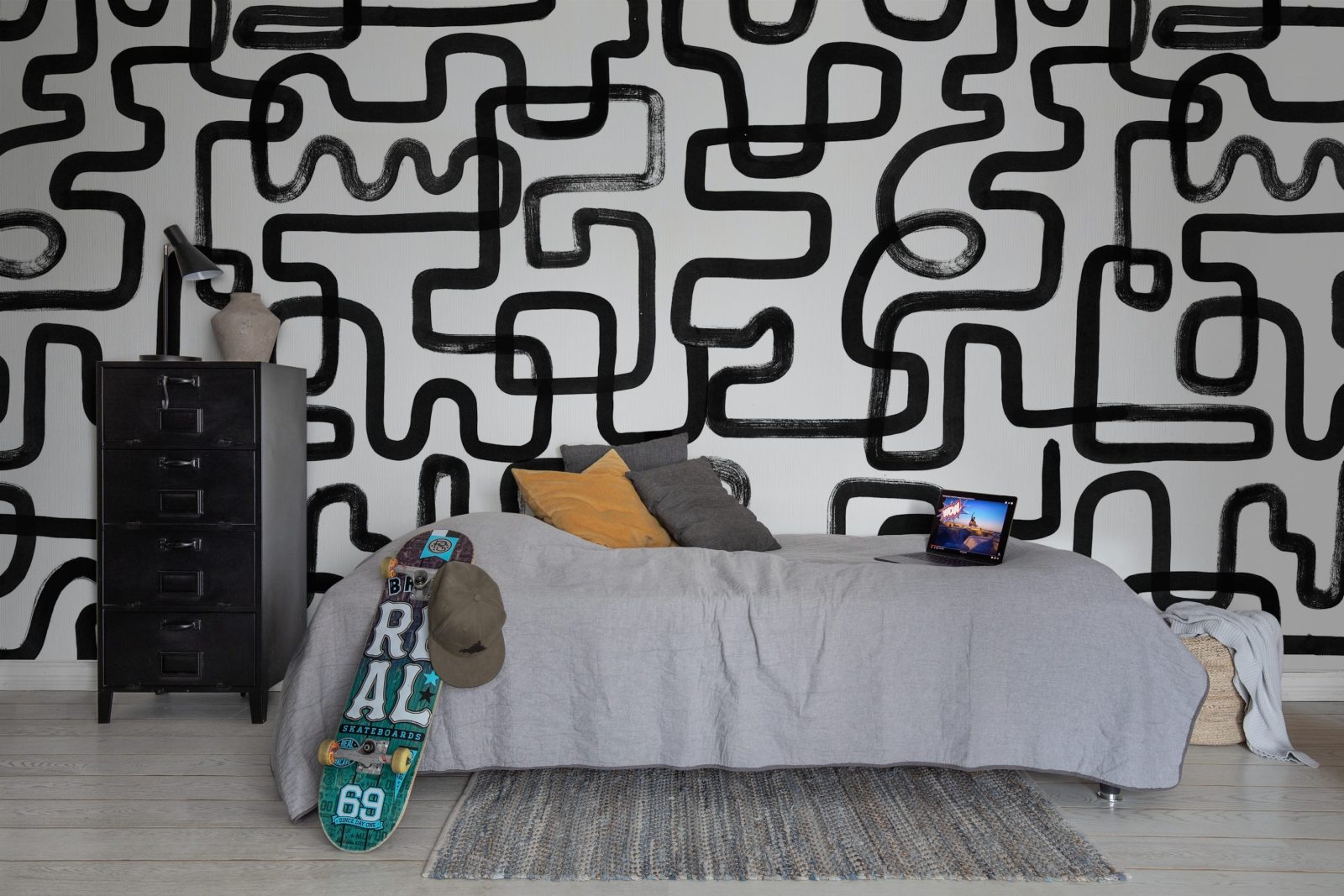 Artzy Lines, Graphite, Rebel Walls 2