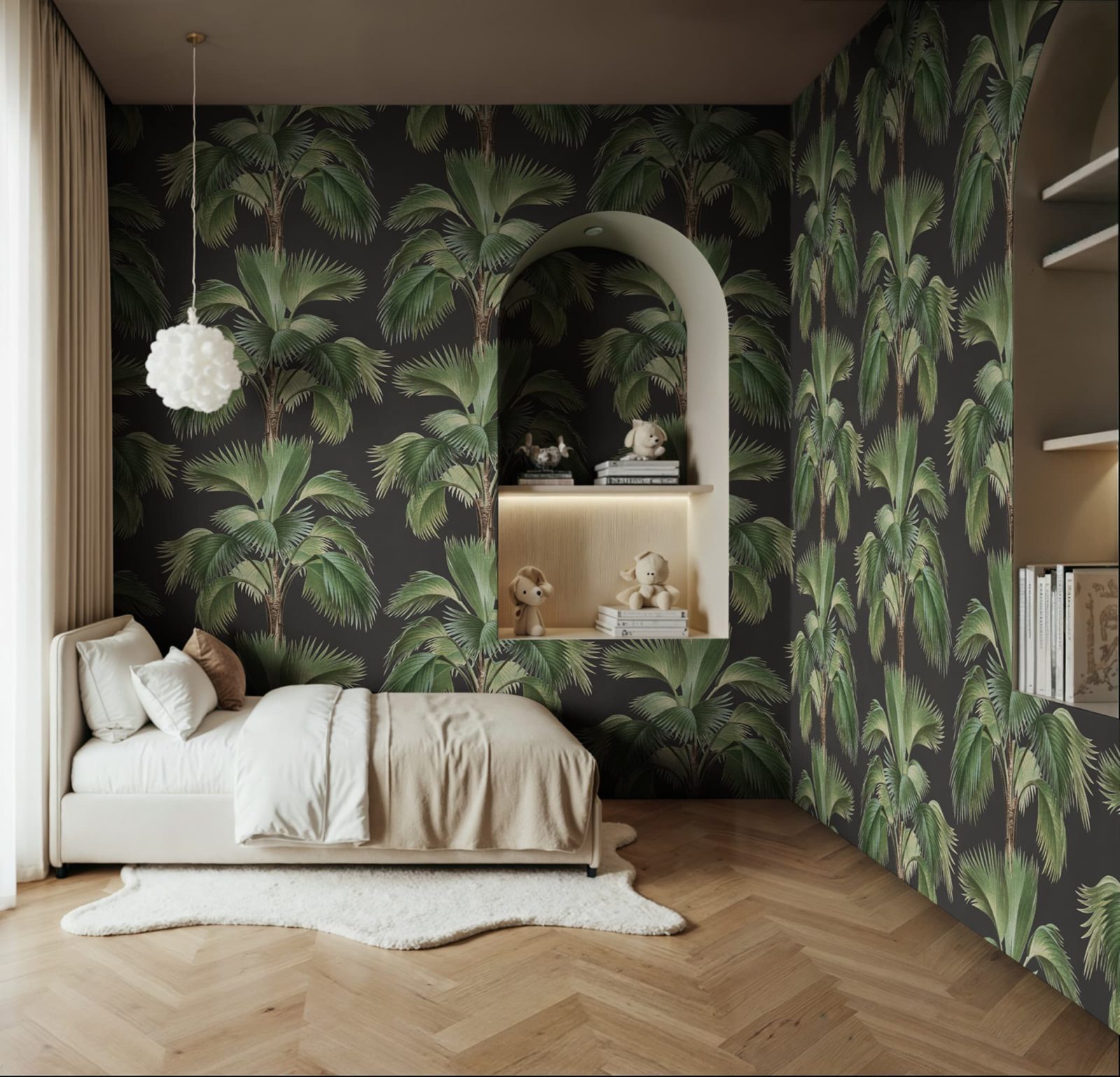 Tropical Rhythm, Black, Rebel Walls 3