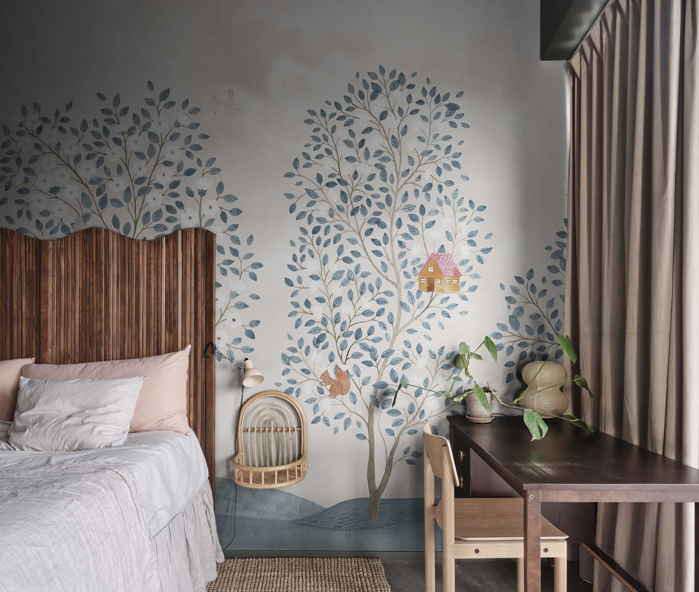 Happy Haven, Turquoise, Rebel Walls 3