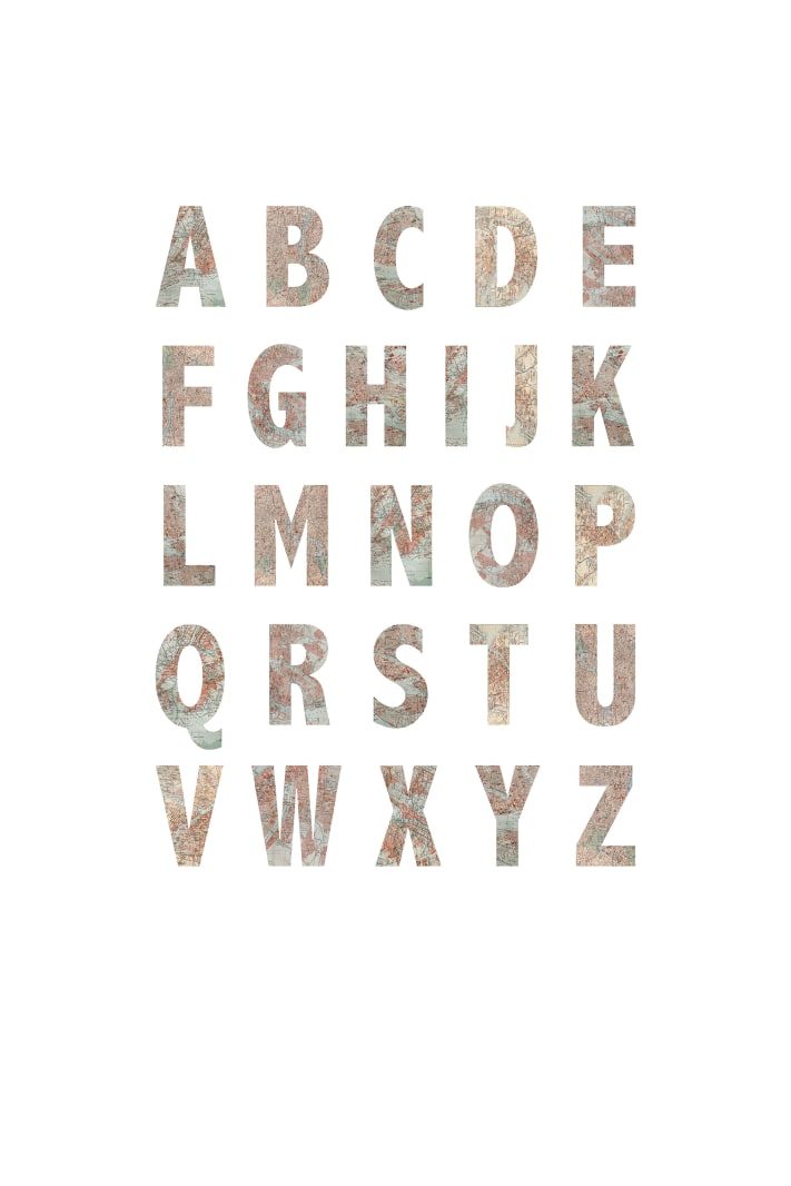 Map Alphabet, Rebel Walls