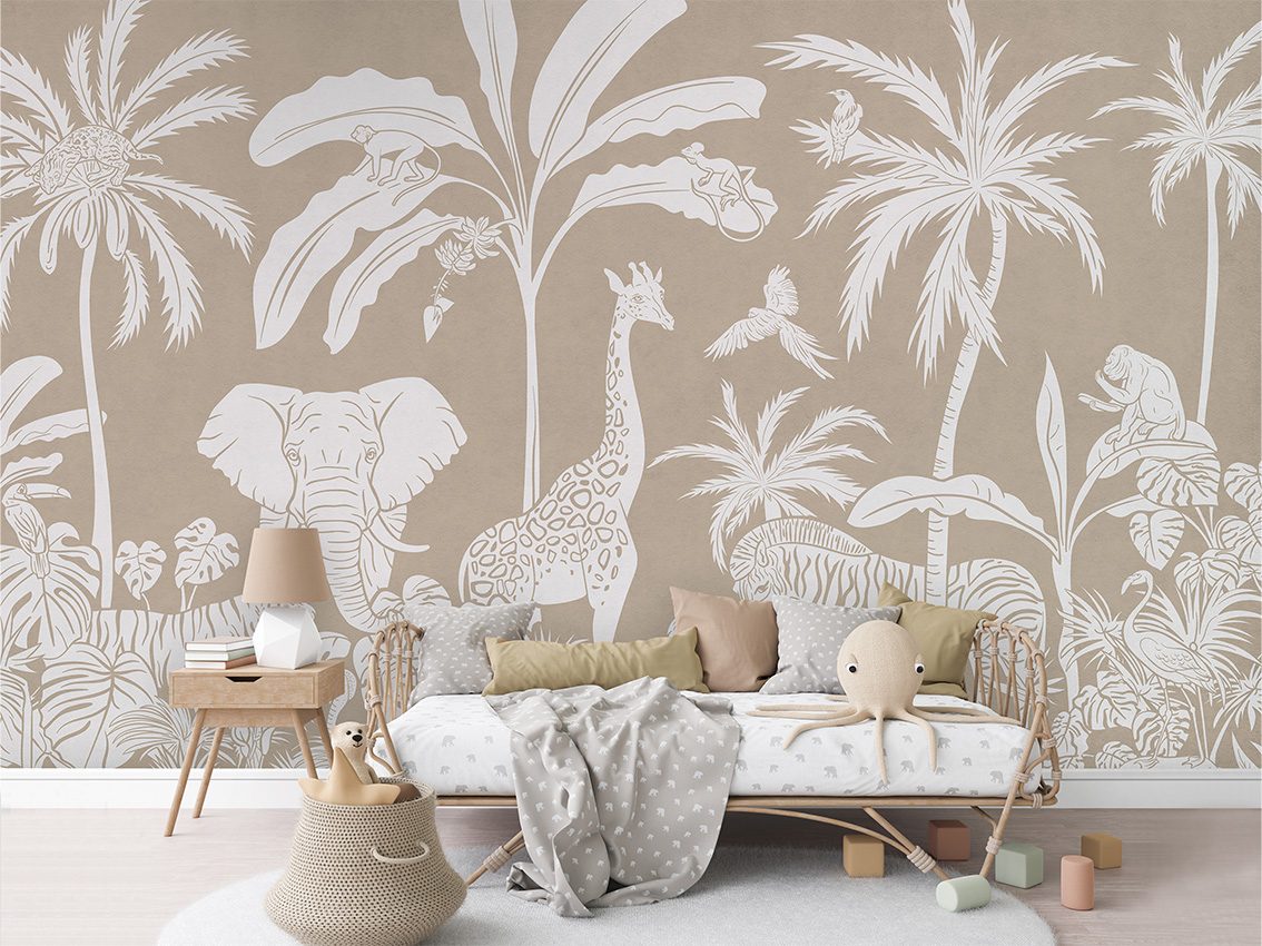 Monochrome Jungle - Brown, Kikki Belle 4