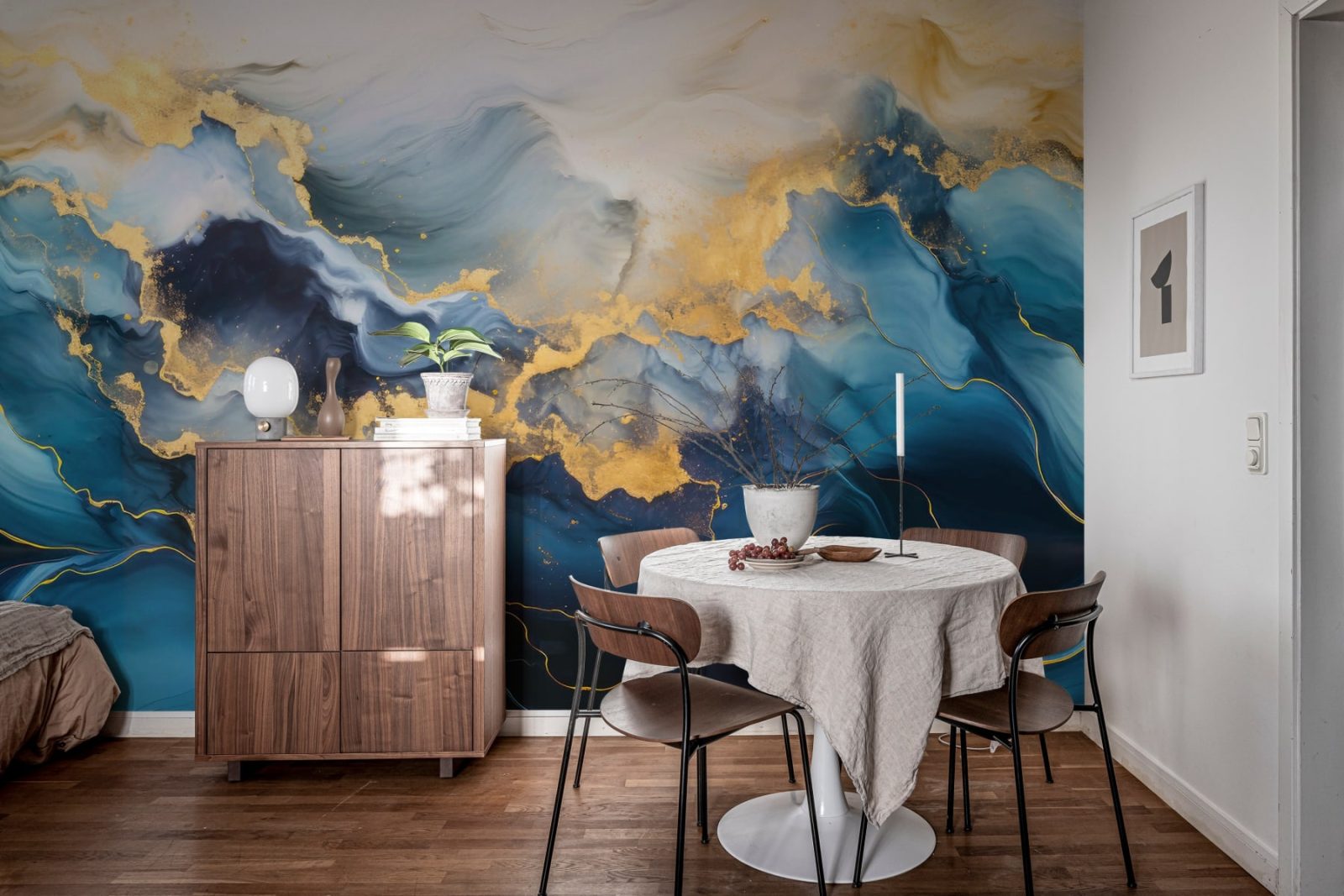 Gold Stream, Blue, Rebel Walls 2