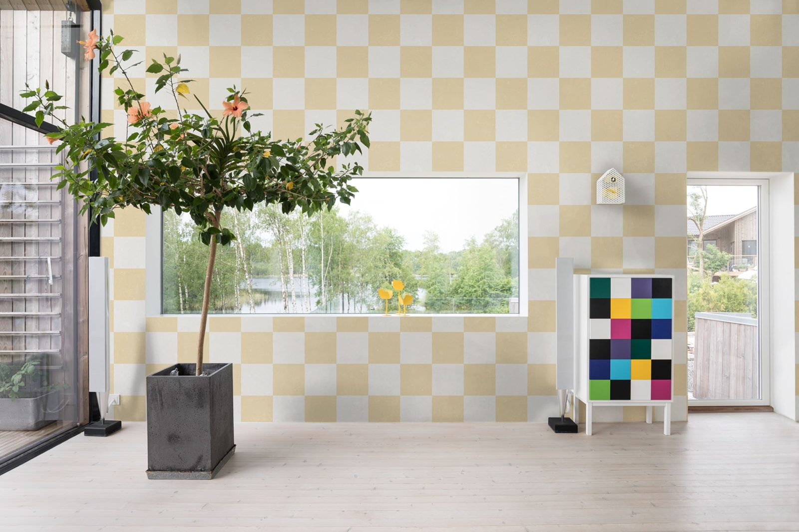 Chess, Yellow, Rebel Walls 2