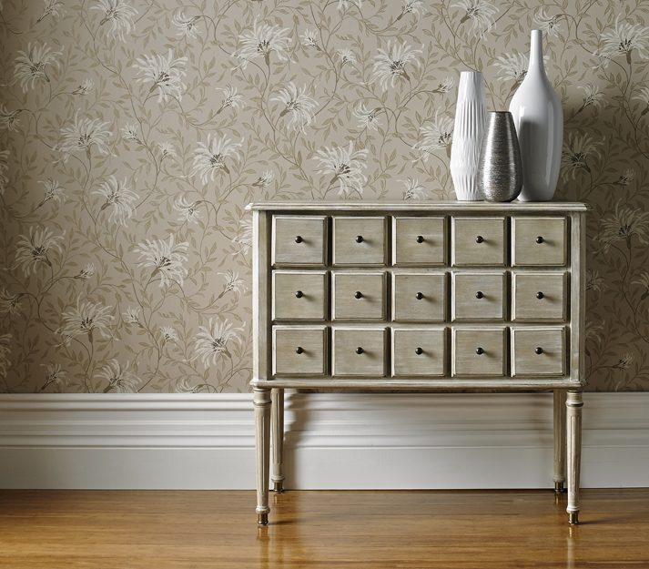 Fairhaven, Natural Luxury Floral, 1838 Wallcoverings, 5.3mp / rola 2