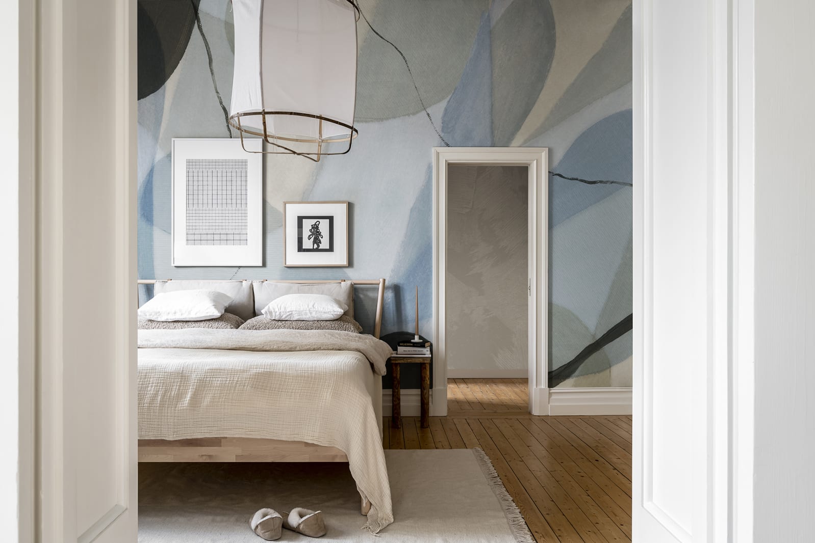 Asana, Ocean Blue, Rebel Walls 4