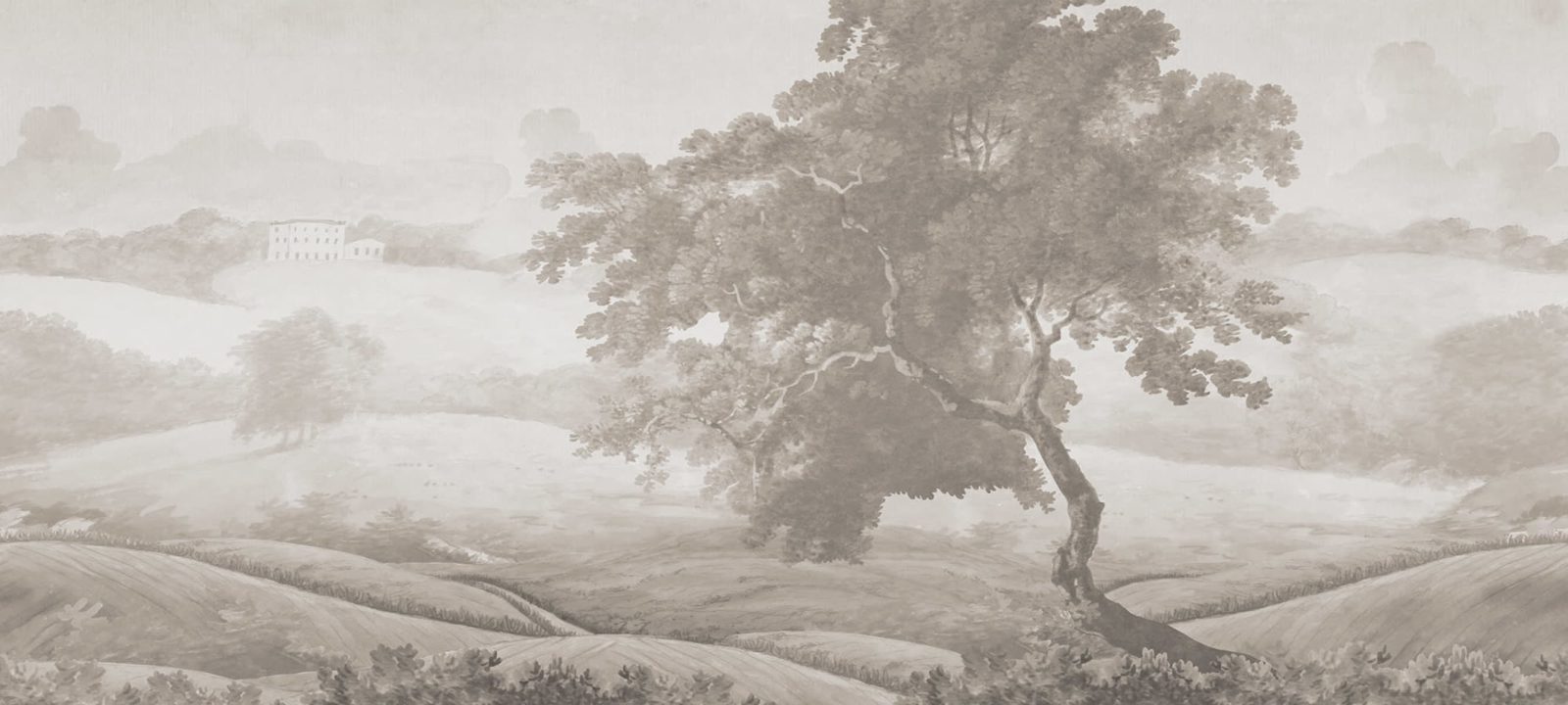 Vintage Tree, Beige, Rebel Walls