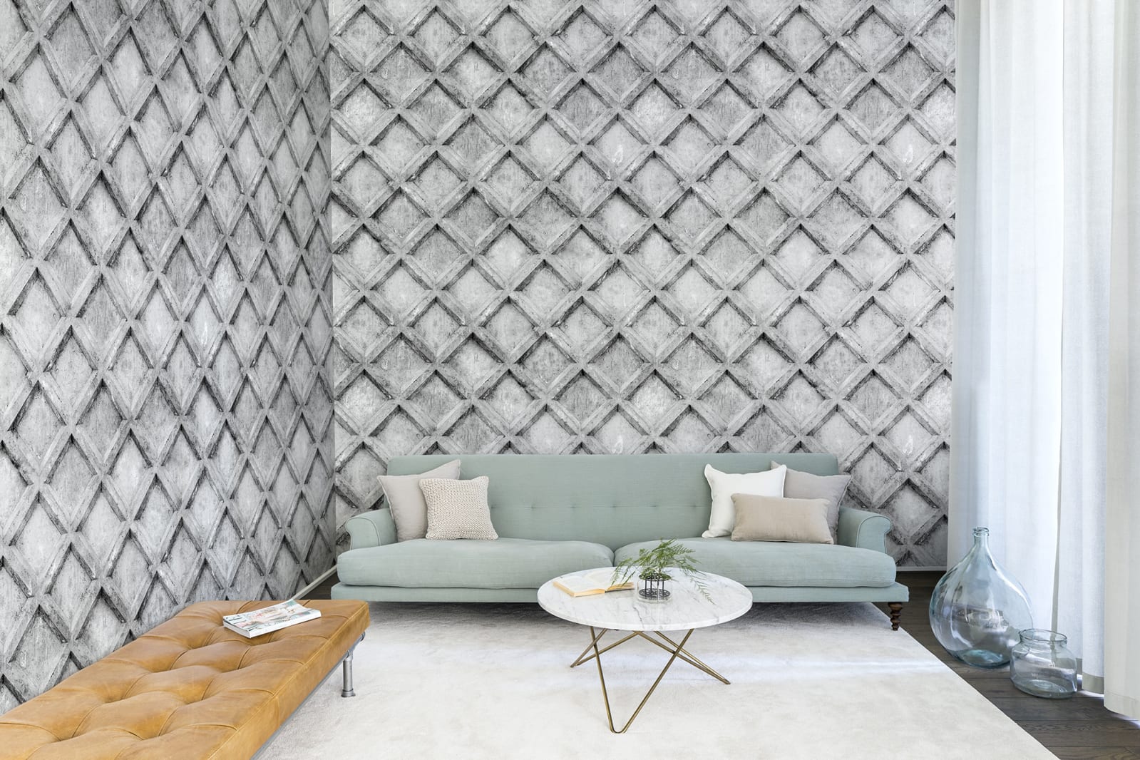 Concrete Trellis, Grey Rebel Walls 4
