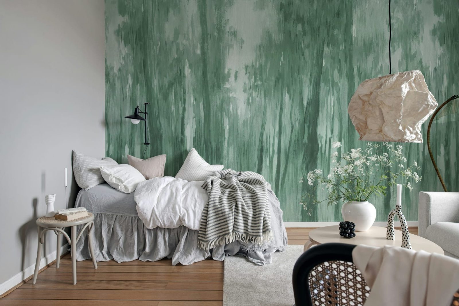 Morning Forest, Green, Rebel Walls 2