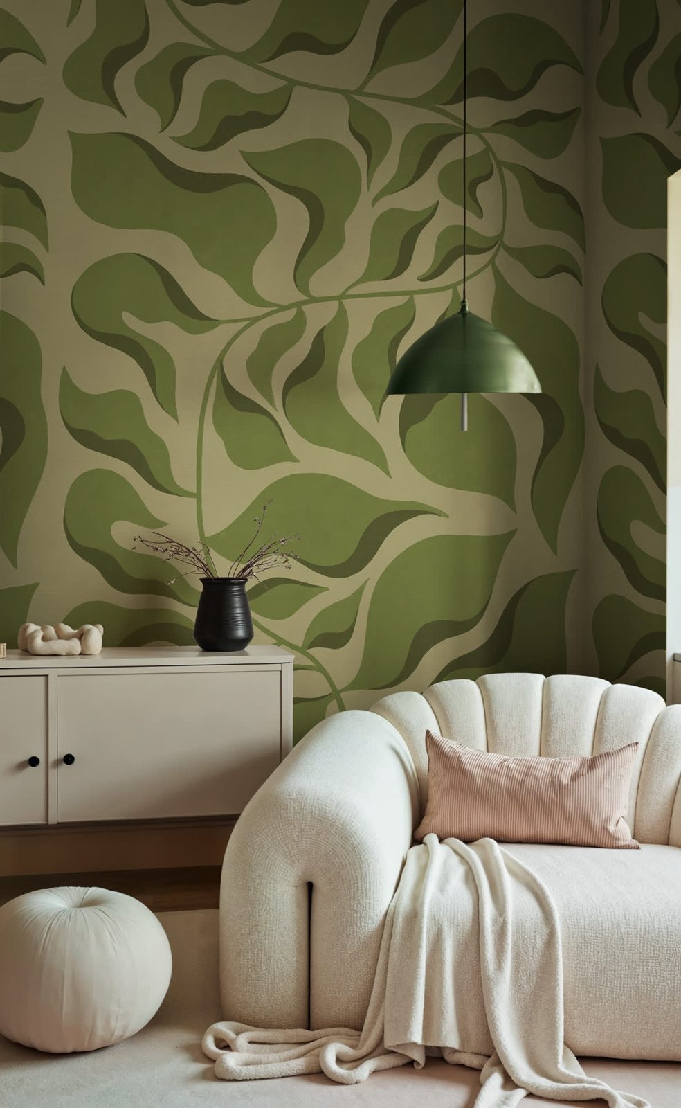 Bold Botanica, Light Green, Rebel Walls 3