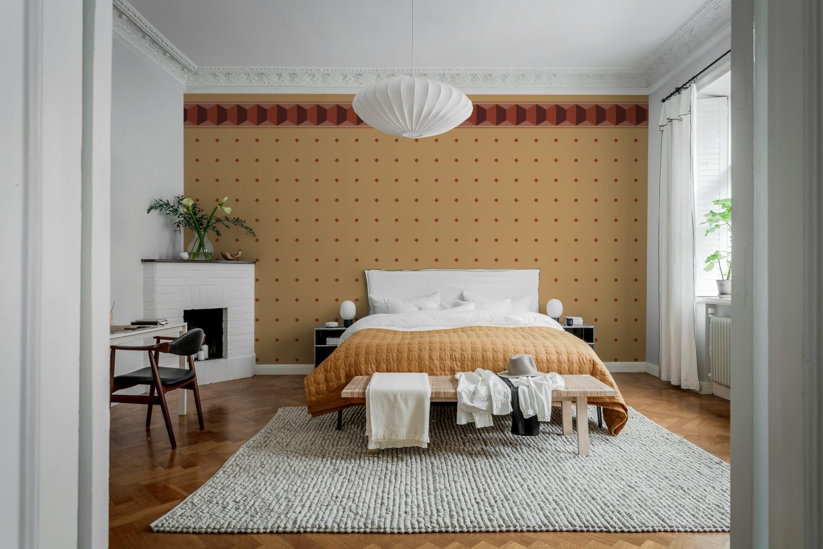 Gentle Manor, Yellow, Rebel Walls 3