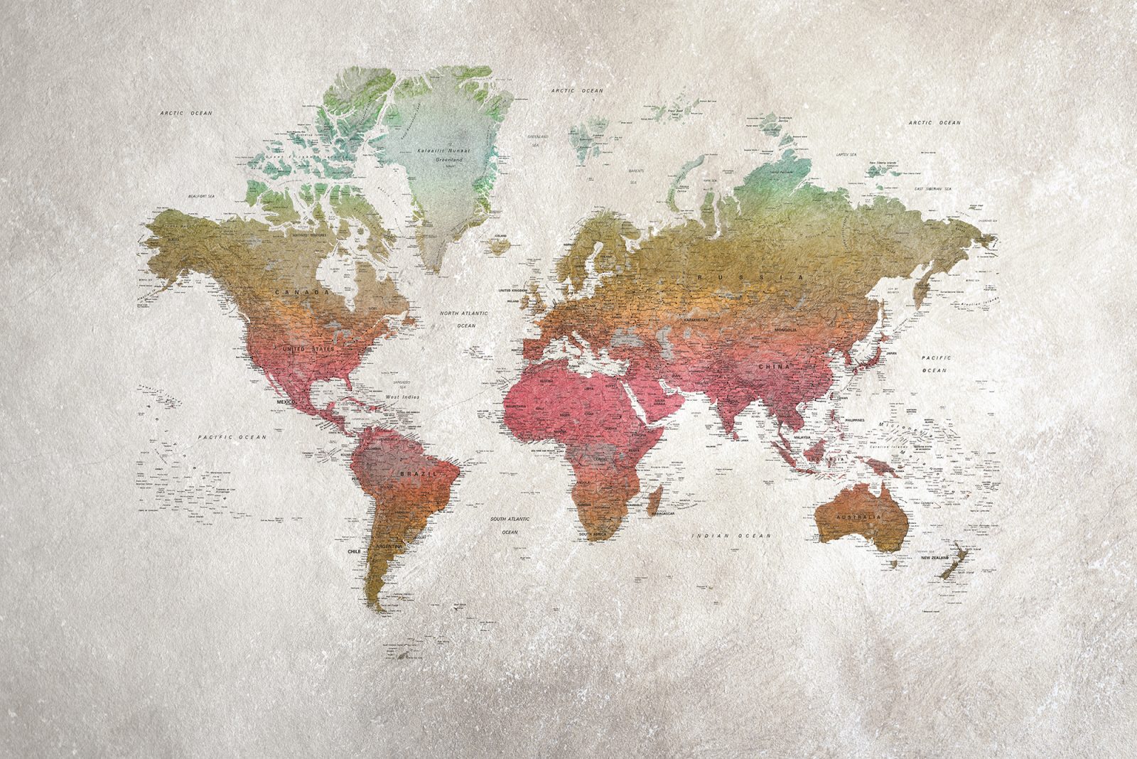 School Atlas, Rainbow, Rebel Walls