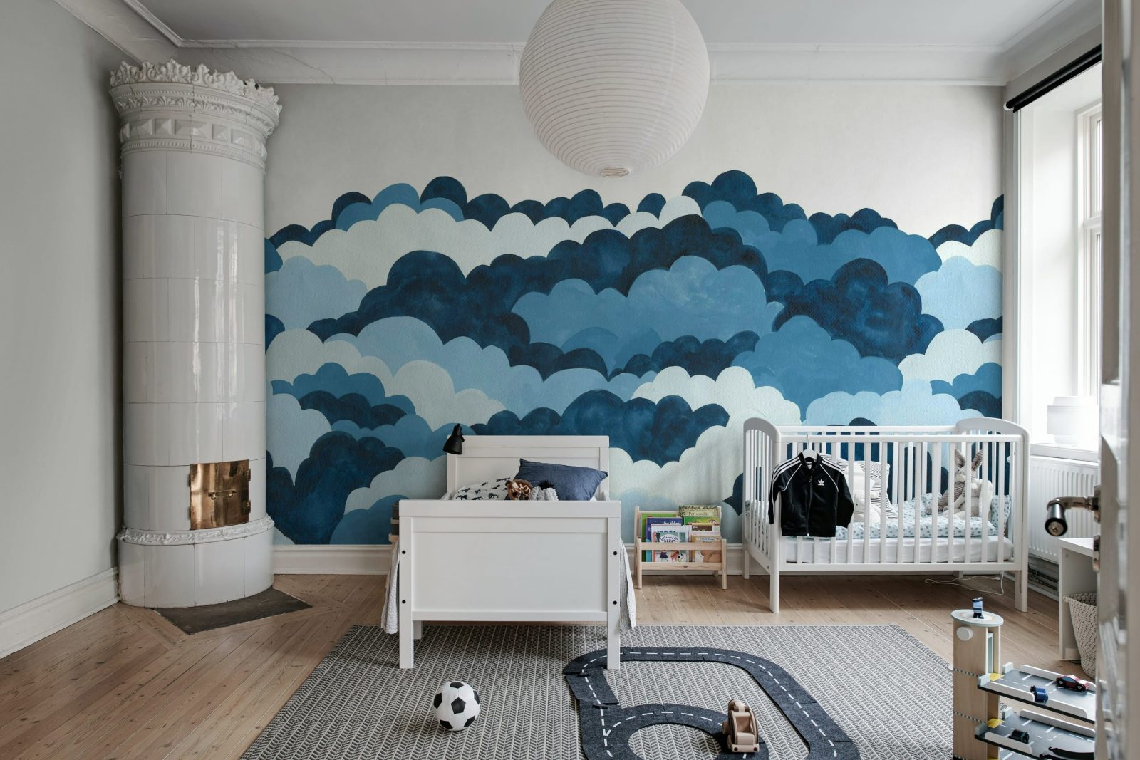 Dreamy Clouds, Blue, Rebel Walls 2