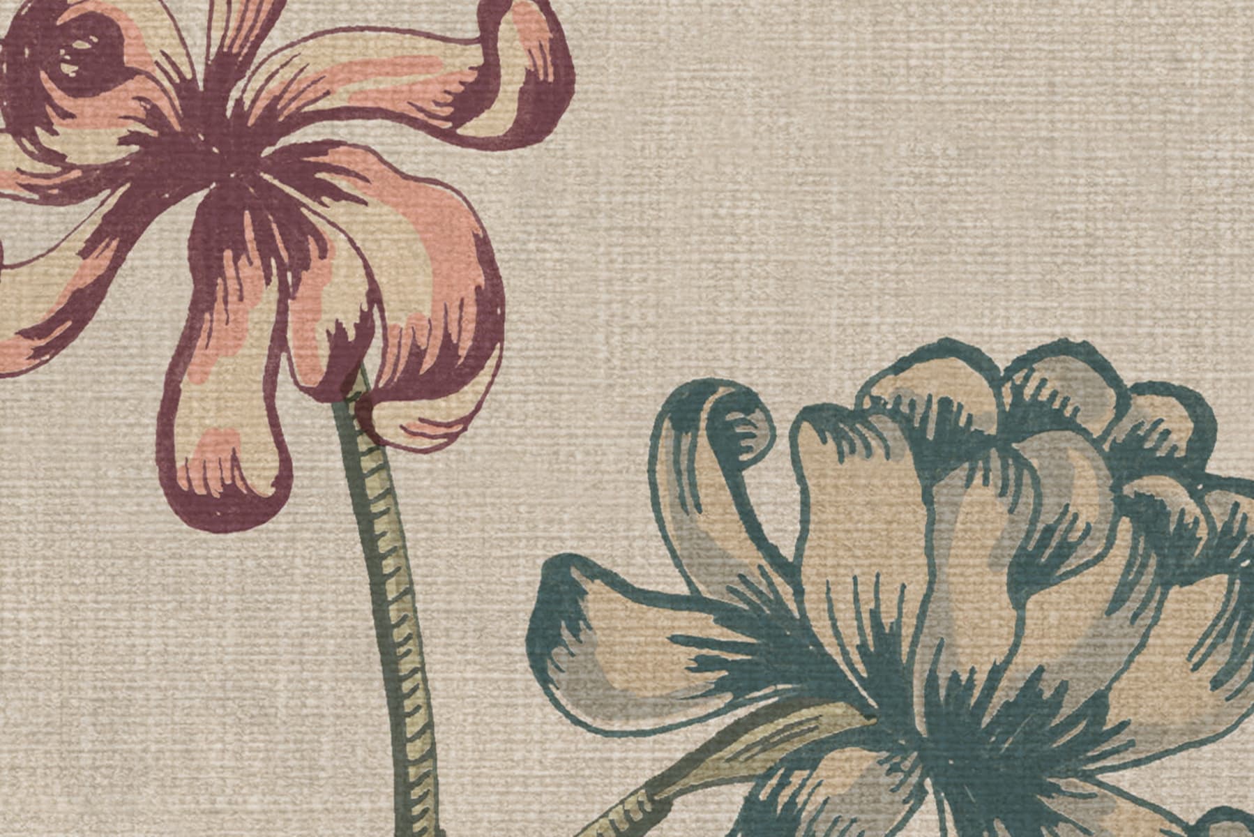Grand Flower Thread, Sand, Rebel Walls 4