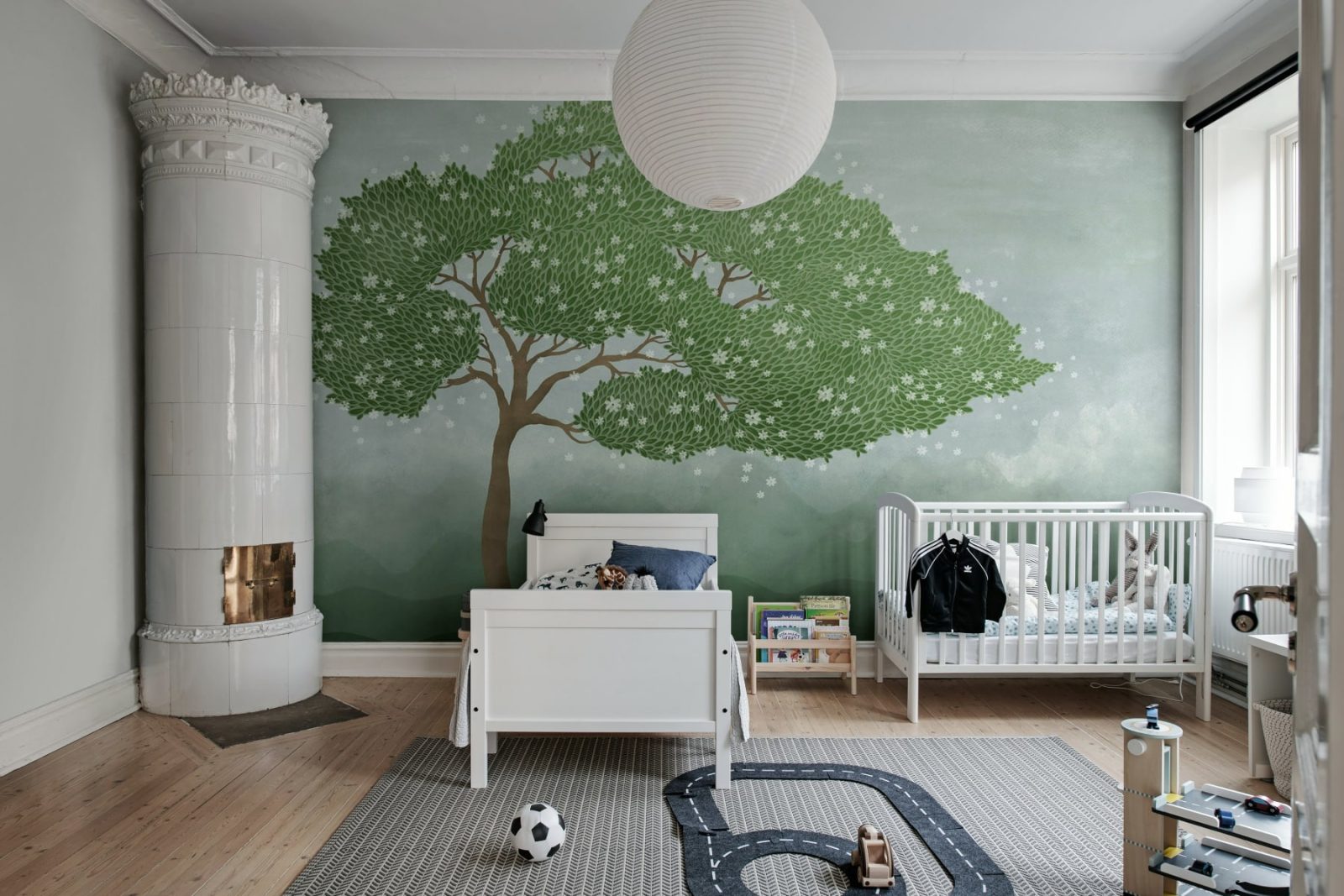 Windy Tree, Green, Rebel Walls 3