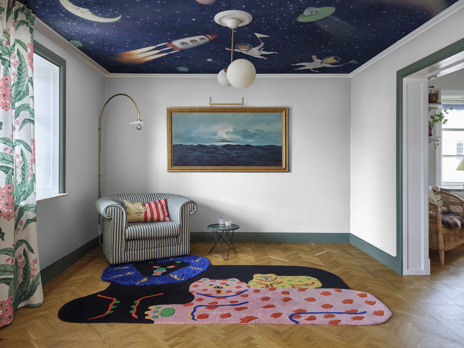 Space Cats, Dark Blue, Rebel Walls 3