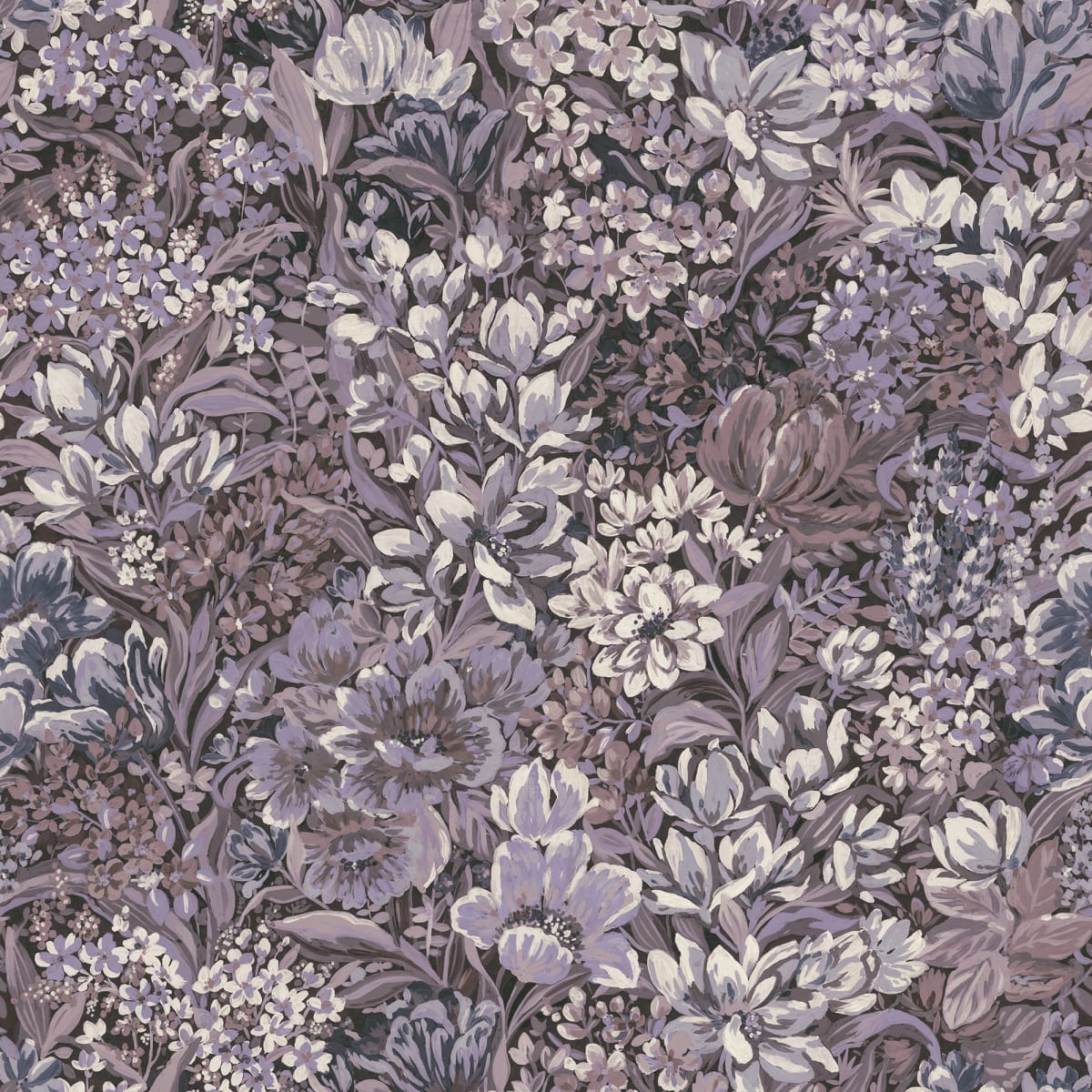 Floral Garden, Lilac, Rebel Walls
