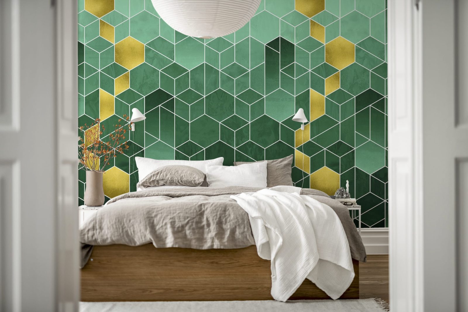 Gradient Geometry, Emerald, Rebel Walls 2