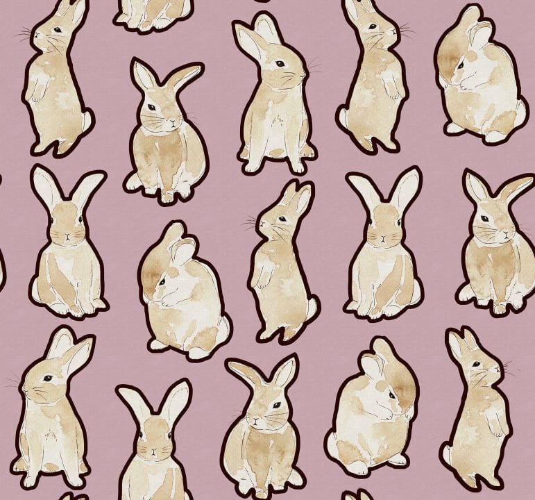 Year of the Bunny, Lilac, Rebel Walls