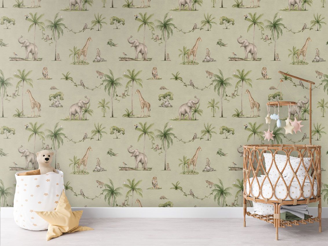 Joyful Jungle - Green, Kikki Belle 4
