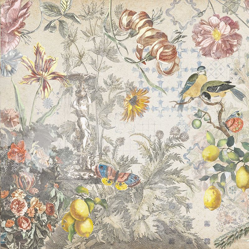 Ceramic Flowers (Cream), VLAdiLA