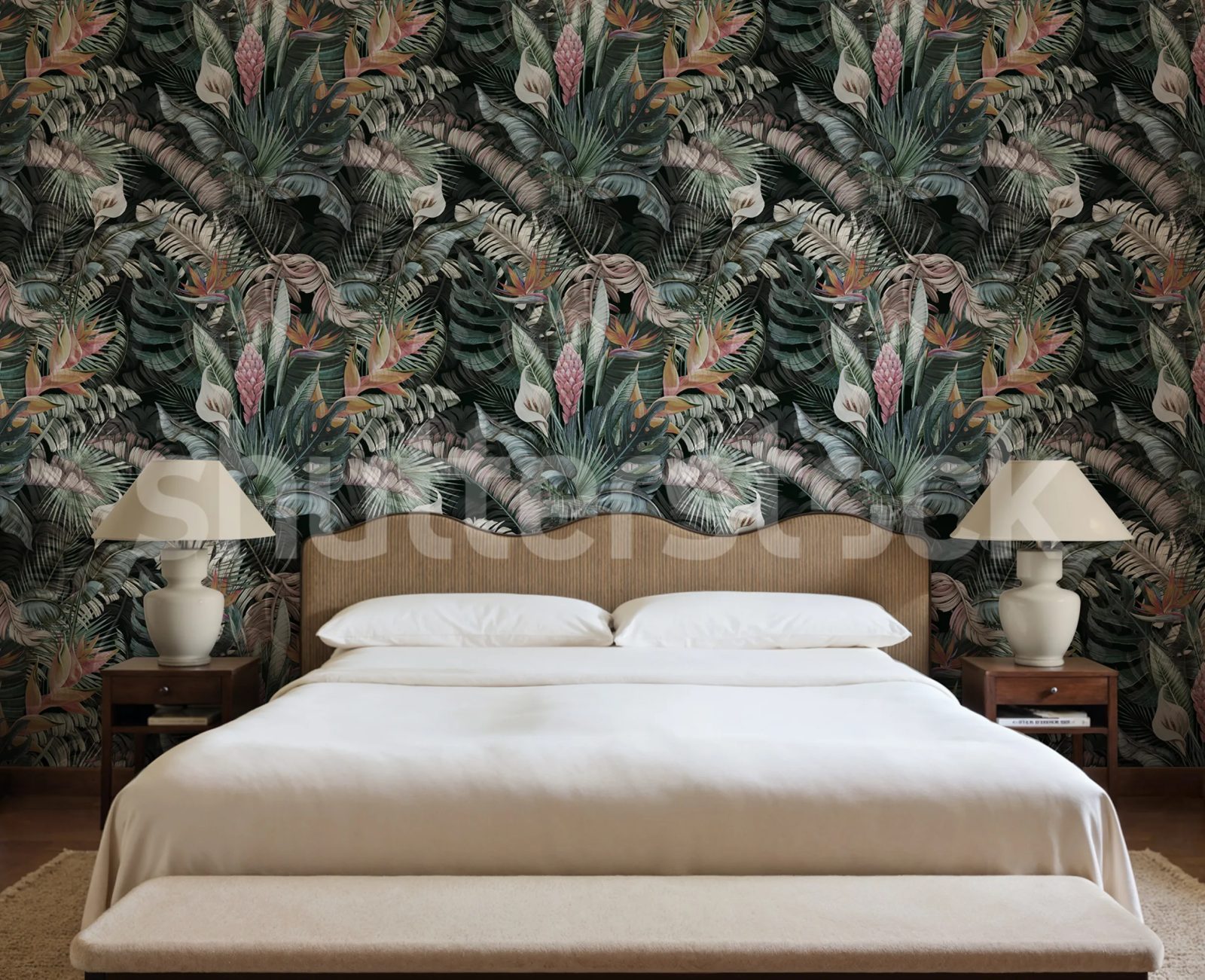 Jungle Leaves, Dark Green, Rebel Walls 2