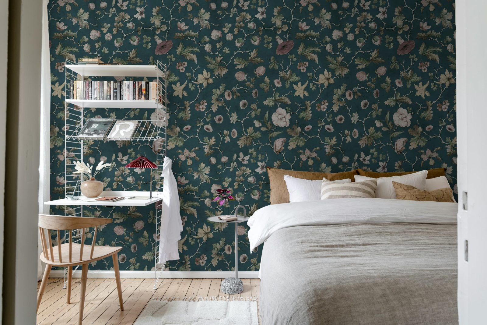 Verdant Bloom, Blue, Rebel Walls 3
